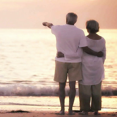 Atardecer con pareja