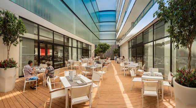 Terraza interior