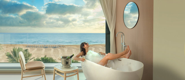 Hotel RH Bayren y SPA Pano con Bañera y Vistas al mar