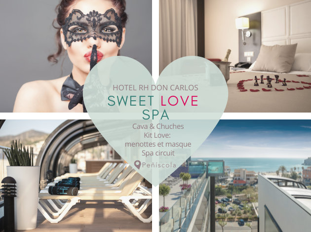 Plan para San Valentín romántico en Hoteles RH: Una escapada romántica y dulce en Peñíscola en el Hotel RH Don Carlos