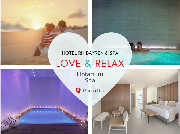 Planes románticos en Gandía, hotel RH Bayren Love &amp; Relax