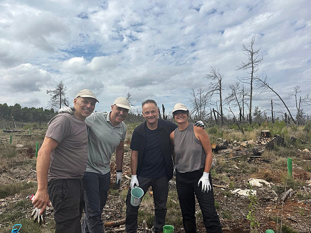 Jornada de reforestación en Castellón 