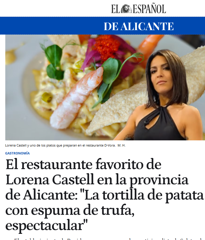 Restaurante D·VORA  - Gastrohotel RH CANFALI
